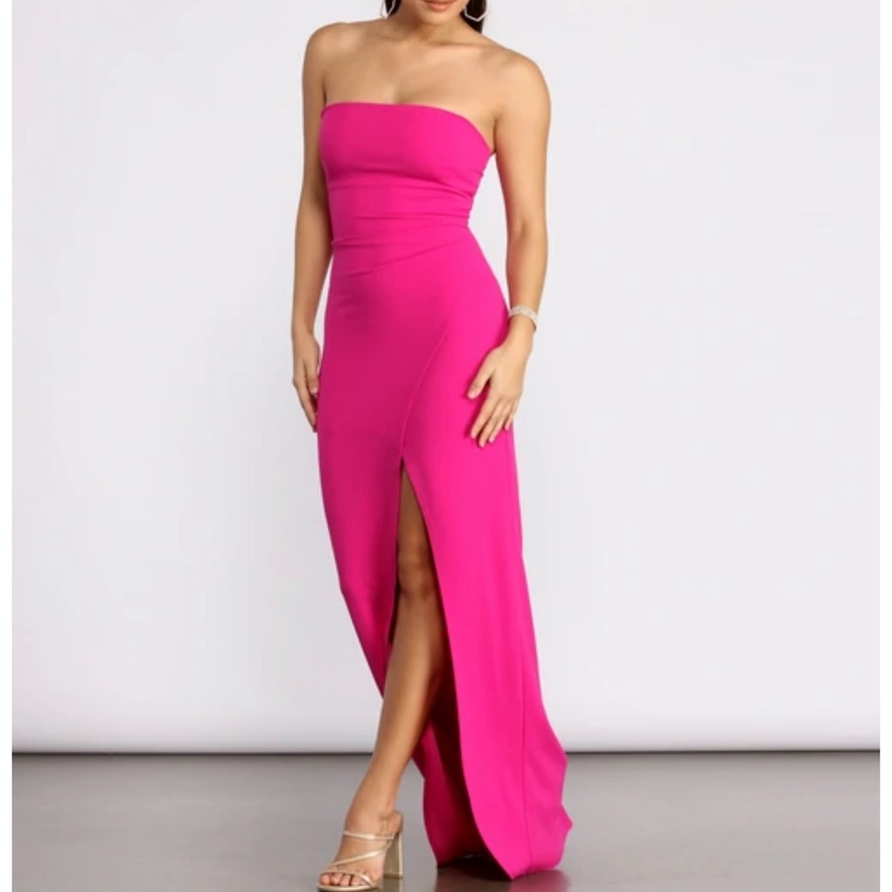 Pink formal dress